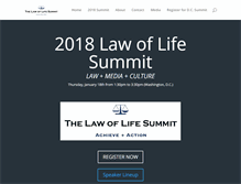 Tablet Screenshot of lawlife.org